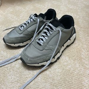 P448 Gray and Black Men's Sneakers